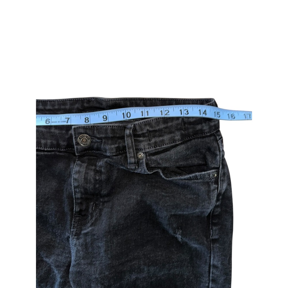 Denim & Supply Ralph Lauren Womens 30 Black Denim Jeans Morgan Crop 30x26 - Picture 4 of 10